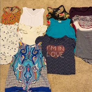 Lot of summer tops 💛